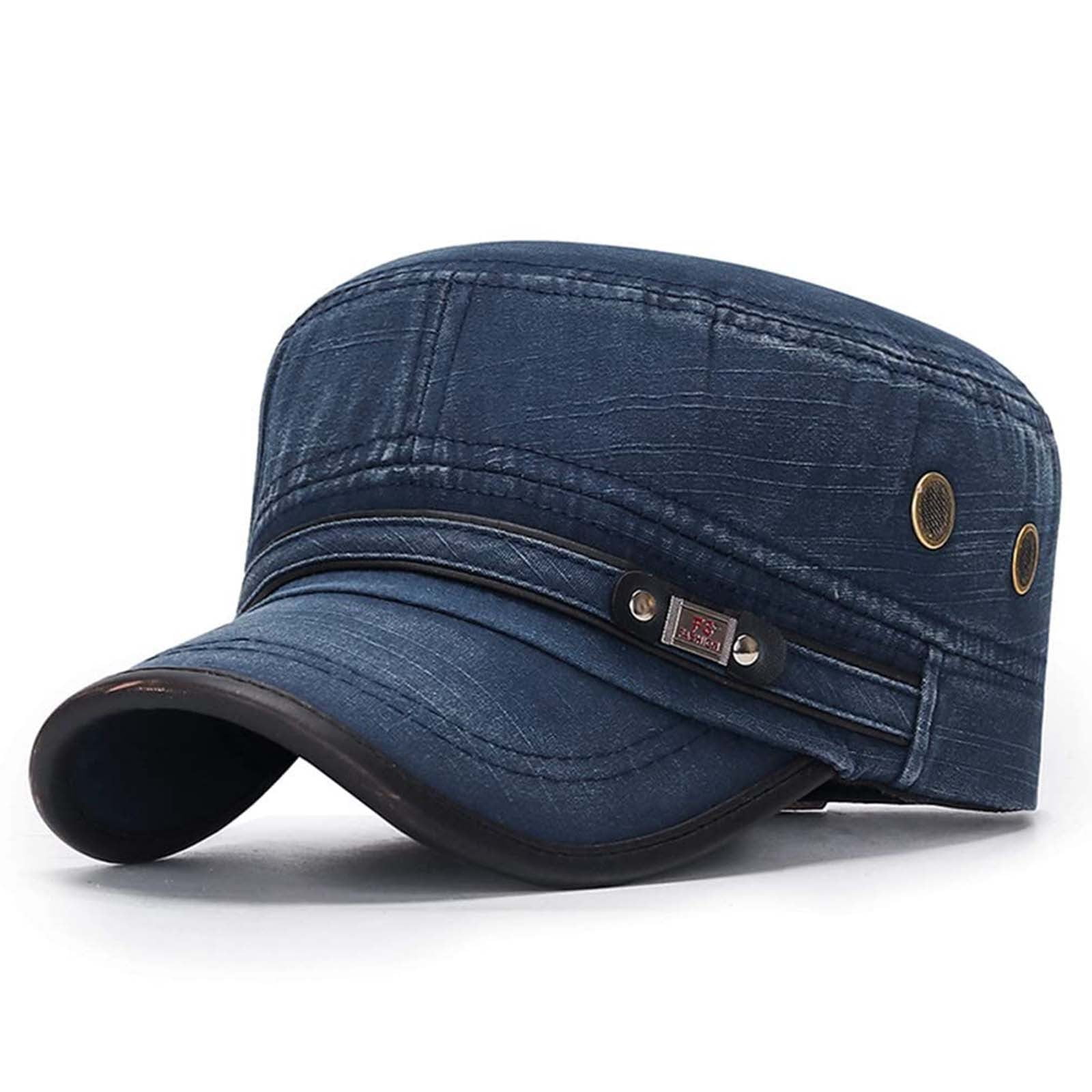 TOP HEADWEAR Washed Cotton Cadet Cap - Adjustable Hook & Loop Closure, One Size Fits Most - View #7