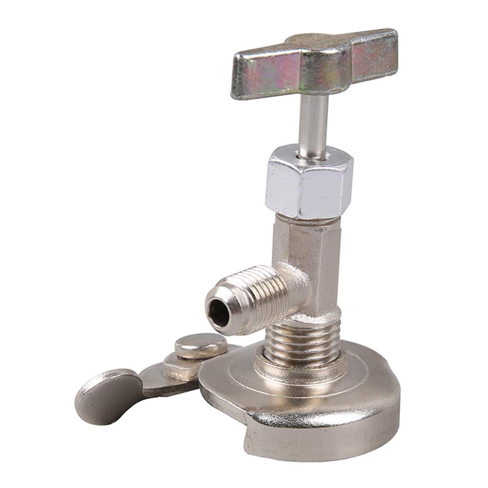Side Can Tap Valve For 2-5/8 Refrigerant Tanks - Charging And Tapping Valve For HVAC Use