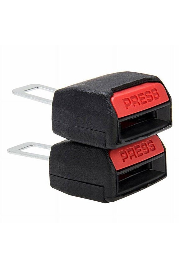 Clearance Universal Car Seat Belt Clip Extender Safety Seat Belt Lock Buckle Plug Thick Insert Socket Belt Padding Extender H1D7