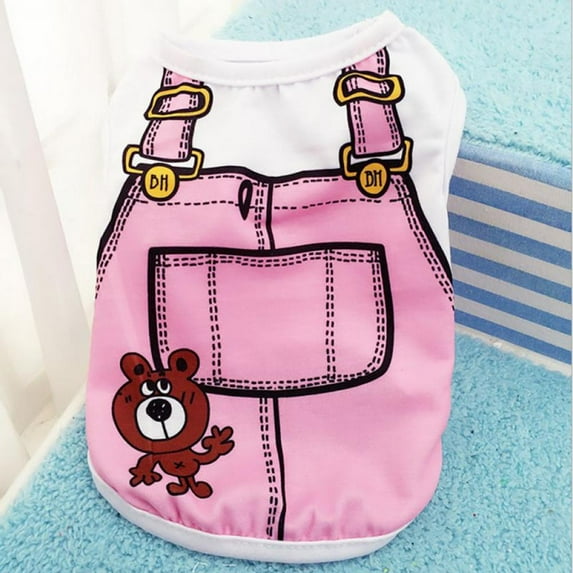 Universal Dog Shirt Pet Puppy Dog Clothes Small Dog Clothes Vest T-shirt Cat Coat Chihuahua York Pet Costume
