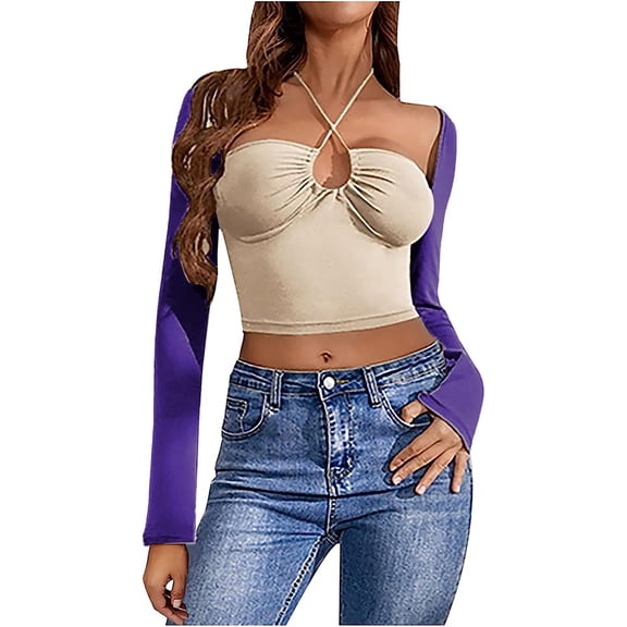 Uooqdmx Bolero, Shrugs for Women, Shall for Women, Leisure Running Shirt Long Sleeve Cardigan, Open Front Cardigan for Women, Purple S