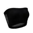 thumbnail image 1 of Uooqdmx Bras for Women Strapless Bra Strapless Wrapped Chest Back Tube Top Lace Underwear Bra Strapless Bra Push Up Black L, 1 of 2