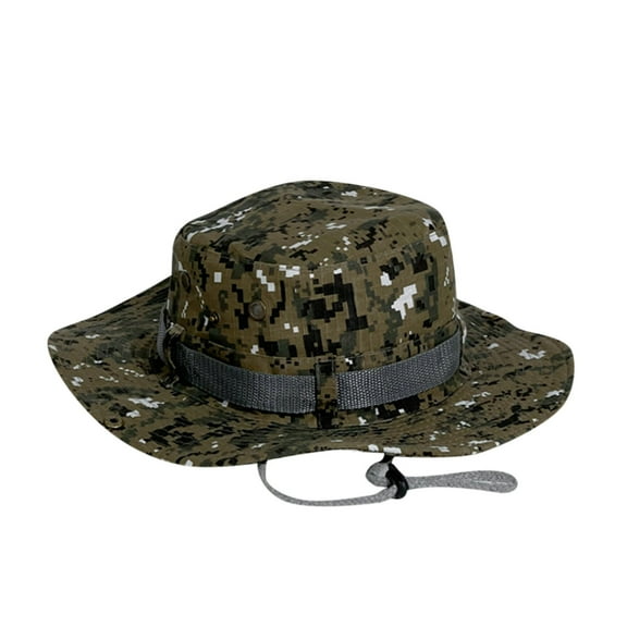 Uooqdmx Bucket Hat, Boonie Hat, Hiking Hat, Unisex Summer Leisure Outdoor Big Brim Fishermans Hat, Sun Protection Hat, I One Size