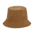 thumbnail image 1 of Uooqdmx Bucket Hat, Corduroy Bucket Hat, Sun Hat, Men's and Women's Autumn and Winter Corduroy Fisherman's Hat Double Wear Basin Hat Visor, Summer Essentials, A M, 1 of 4