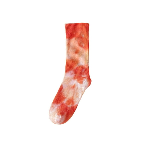 Uooqdmx Crew Socks for Women, Cozy Socks, Breathable Socks Women, Tie Dye Socks, Patterned Socks Women, E One Size