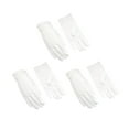 thumbnail image 1 of Uooqdmx Gloves for Cold Weather Winter Gloves 3 Pairs Cotton Gloves Resuable Soft Works Glove or Moisturizing Hands Jewelry Archival Costume Inspection Warm Gloves White One Size, 1 of 4