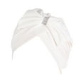 thumbnail image 1 of Uooqdmx Head Wraps for Women, Turbans for Women, Cancer Headwear for Women Chemo, Chemo Headwear for Women, White One Size, 1 of 2