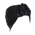 thumbnail image 1 of Uooqdmx Head Wraps for Women, Turbans for Women, Pre Tied Head Scarf for Women, Chemo Headwear for Women, Black One Size, 1 of 3