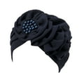 thumbnail image 1 of Uooqdmx Head Wraps for Women, Turbans for Women, Pre Tied Head Scarf for Women, Chemo Headwear for Women, Navy One Size, 1 of 3