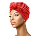 thumbnail image 1 of Uooqdmx Head Wraps for Women, Turbans for Women, Pre Tied Head Scarf for Women, Chemo Headwear for Women, Red One Size, 1 of 5