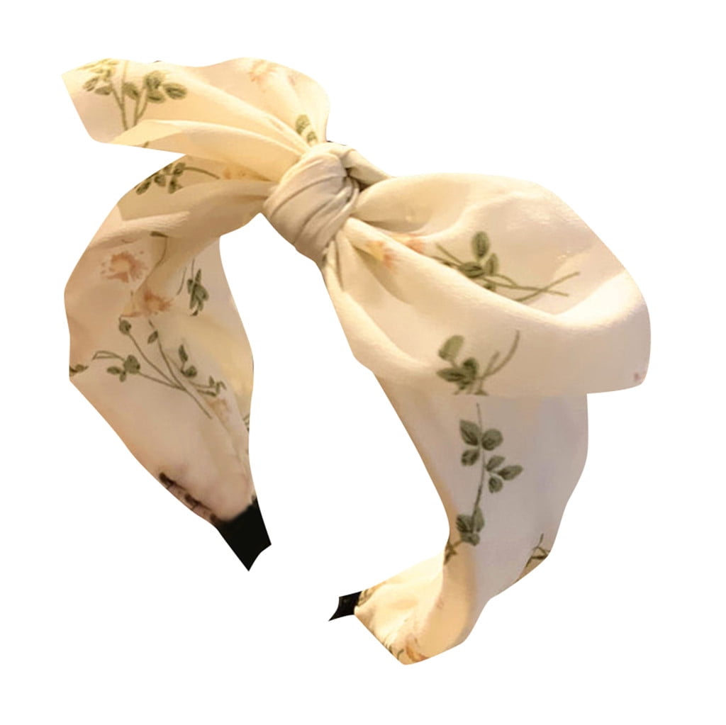Headbands for Girls, Easter Headband, Bow Headbands for Women, Women Hair Accessories Ladies Girls Headwear, Diademas Para Mujer De Moda, Beige 2 One Size