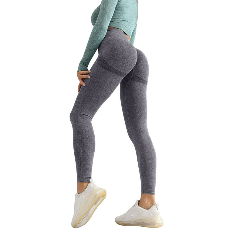 Uooqdmx Leggings for Women Yoga Pants Women Solid Color