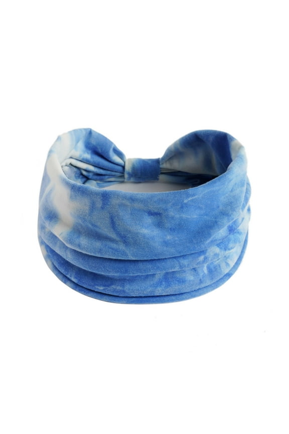 Sweat Headbands for Women, Running Headband, Elastic Headbands for Women, Head Bands for Women's Hair Accessories for Women, Gym Headbands for Women, Blue One Size