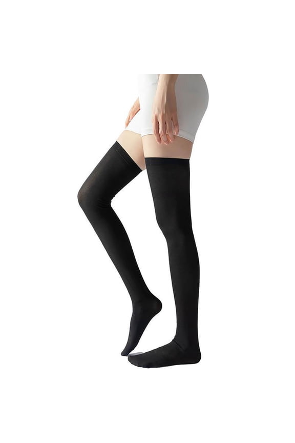 Thigh High Socks, Striped Thigh High Socks, Cute Socks, Boot Stockings for Women, Leg Warmers Y2k, Black 2 A