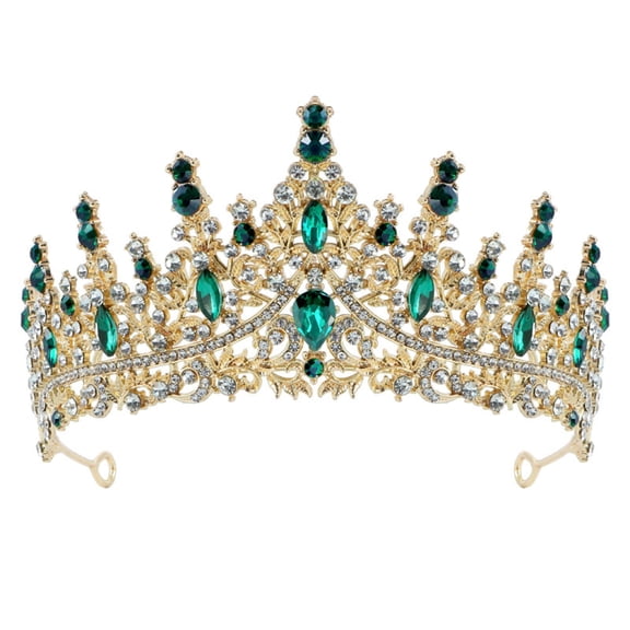 Uooqdmx Tiaras for Women, Crowns for Women, Prom Accessories, Women Hair Accessories Ladies Girls Headwear, Princess Costume Women, Orange One Size