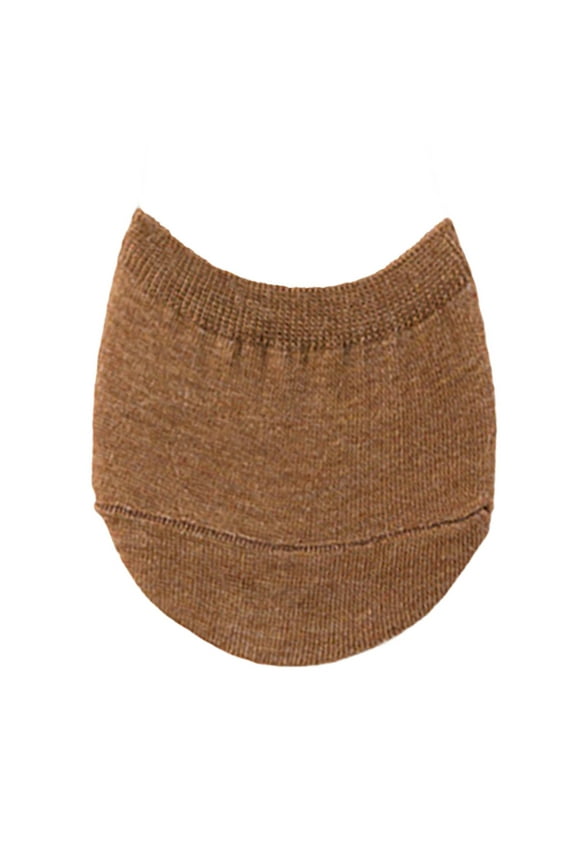 Toe Socks, Half Socks for Women, No Show Socks Womens, Toe Half Socks Thin Socks Slippers, No Slip Socks Women, Coffee One Size