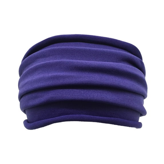 Uooqdmx Wide Headbands for Women, Head Bands for Women's Hair, Workout Headbands for Women, Hair Accessories for Women, Stretchy Headbands for Women, Purple One Size