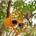thumbnail image 1 of Clearance! Upgraded Bird Feeder for Outdoors,Orange Fruit Oriole Jelly Bird Feeder, Outdoor Garden Metal Hanging Drinking Grape Jelly Container Hummingbird Feeder, 1 of 8