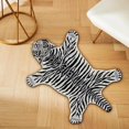 thumbnail image 1 of Clearance! Upgraded Leopard Print Rug,Bath Mat for Bathroom Cartoon Cheetah Tiger Door Non Slip Animals Printed Area Rug Absorbent Bathtub Playroom Shower Rugs 17"X29" E, 1 of 6