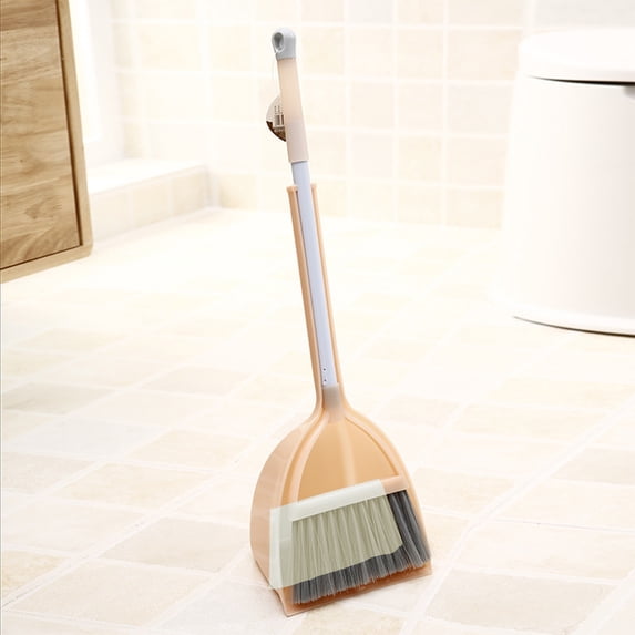 Clearance! Upgraded Mini Broom with Dustpan-Small Housekeeping Cleaning Sweep for Kitchen Bathroom Pet Nest Boat B