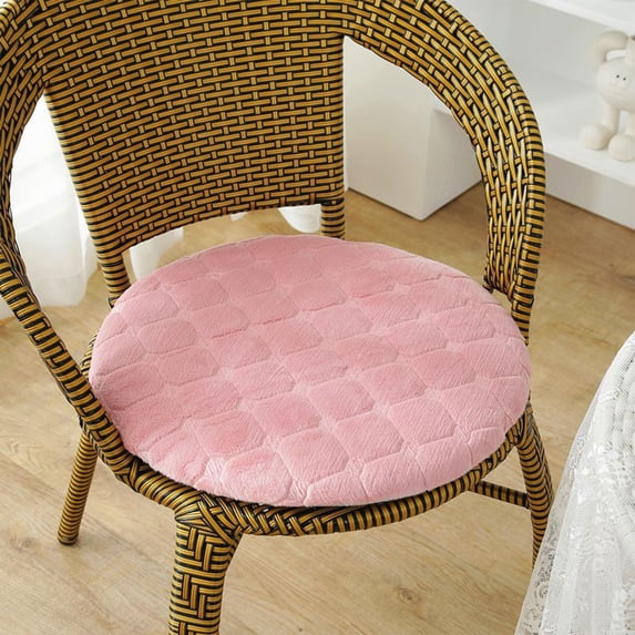 Clearance! Upgraded Round Chair Cushions for Dining Chairs , Kitchen Chair Cushions with Non-Slip Backing, Seat Cushions for Kitchen Chairs, Indoor Chair Pads with Ties stools Seat Cushion 13"X13" D