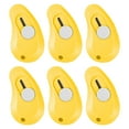 thumbnail image 1 of Clearance Utility Knife Kitchen, Tyeign Egg Shaped Utility Knife Retractable Portable Mini Knife for Wrapping Envelopes Letterbox Cutter with Keychain Holes 6Pack Utility Knife Set, 1 of 9