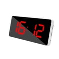 thumbnail image 1 of Clearance! VALSEEL Dual USB Output Mobile Phone Charging Snooze Mirror Clock Multifunctional LED Alarm Clock, 1 of 2