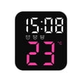 thumbnail image 1 of Clearance! VALSEEL New Temperature Clock LED Electronic Clock Three Sets of Alarm Clock Porch Wall Clock Multi-scene Practical Clock, 1 of 1