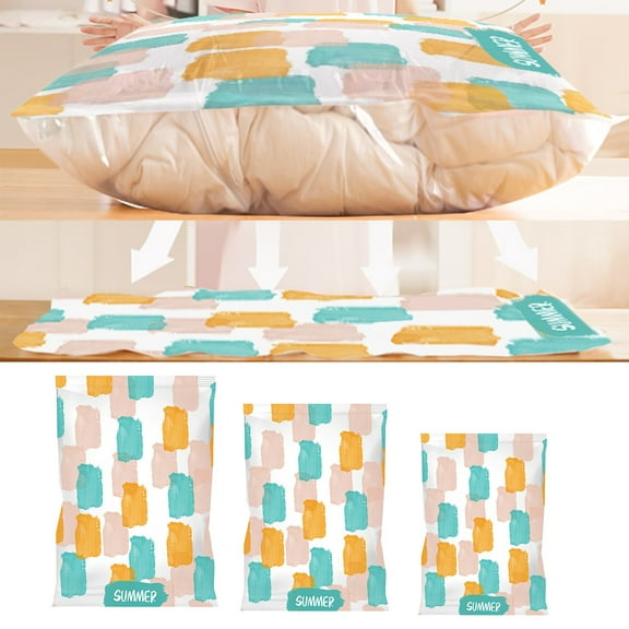 Vacuum Storage Bags Space Sealer Bags Airtight Compression Bags for Clothes Pillows Comforters Blankets Bedding