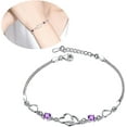 thumbnail image 1 of Clearance!Valentine's Day Bracelet for Women Trendy 925 Sterling Silver Love Heart Bracelet Dainty Silver Bracelets for Women Valentines Day Gifts Jewelry for Women Wife Girlfriend, 1 of 9