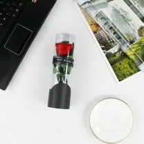 Clearance! Valentines Rose Gift for Her Gifts for Women Red Rose Flower in Glass Dome with Valentine's Day Lights Artificial Roses Gift for Mom Mothers Day Anniversary Valentines Day Decorations