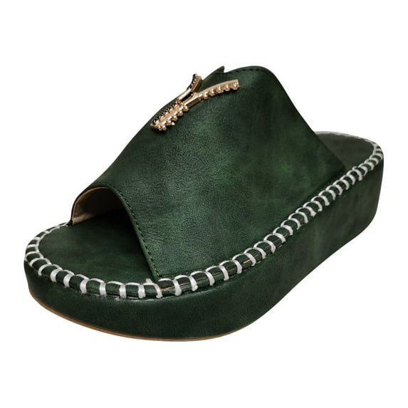 VerPetridure Spring And Women's Sandals Summer Casual Platform Thick-soled Fish Mouth Sandals And Sandals