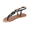 thumbnail image 1 of Clearance VerPetridure Women's Sandals Summer Casual Clip-Toe Shoes Flats Casual Beach Sandals, 1 of 4