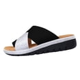 thumbnail image 1 of Clearance VerPetridure Women's Sandals Summer Casual Shoes Casual Peep Toe Wedges Super High Heels Buckle Strap Sexy Leopard Sandals, 1 of 4