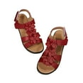 thumbnail image 1 of VerPetridure Women's Summer Slippers Casual Shoes Roman Fish Mouth Casual Wedges Sandals, 1 of 7