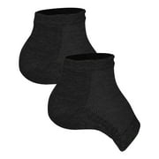 Clearance！Vestitiy Height Increase Socks 3.5 Inches Half Height Unseen Insoles Shoe Lift Heel Pads Foot Socks Black