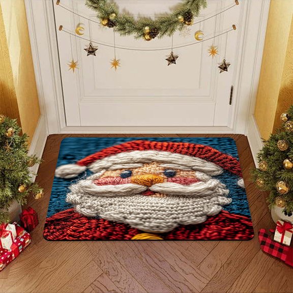 Clearance Vggrvlo Waterproof Doormat Absorbs Moisture and Dirt Strong Backing Commercial Utility Rugs for Office Hallway, Garage, Low Profile Carpet Runner