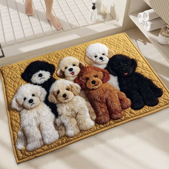 Clearance Vggrvlo Waterproof Traffic Guard Doormat Quick Dry Strong Backing Commercial Utility Rugs for Office Hallway, Garage, Low Profile Carpet Runner