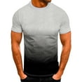 thumbnail image 1 of Clearance Viikei Men Short Sleeve Printing Round Neck Pullover T Shirt Blouse, 1 of 2
