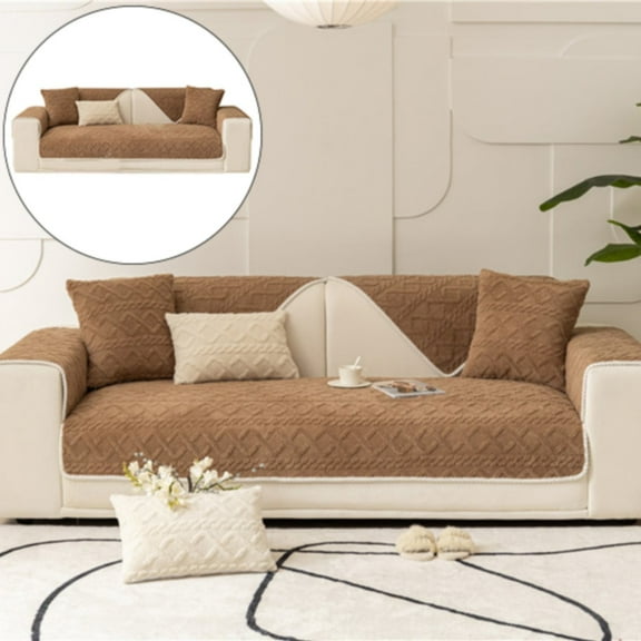Clearance WOAHU Shampoo towel,Fluffy, soft and wear-resistant,Thickened Soft Plush Sofa Decoration Couch Cover Warm Plush Sectional Couch Cover Fuzzy Furry Non Slip Sofa Slipcover Furniture Protector