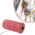 thumbnail image 1 of Clearance WOAHU Wool yarn,Portable fabric shaving device,Cotton String Rope For Wrapping Red And White Cotton String Feet For Wrapping Arts Crafts Gardening Home Decoration, 1 of 7