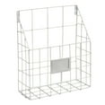 thumbnail image 1 of Clearance! Wall Mounted Magazine Holder Wall File Organizer Mesh Hanging File Organizer Hanging Magazine Rack Metal Mail Organizer Storage Holder Magazine Document Rack For Home, 1 of 7