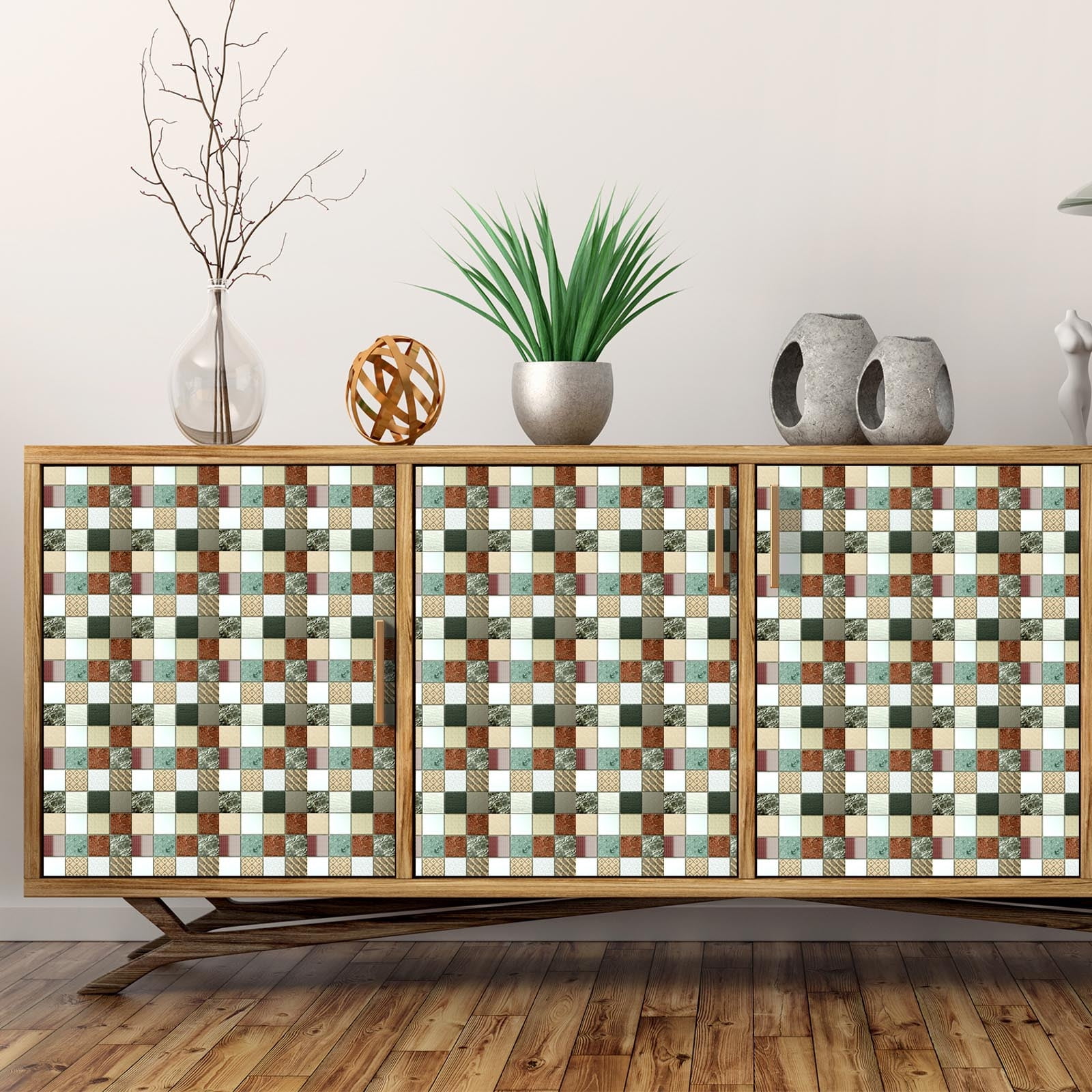 Clearance Wall stickers under 5 Simulation Tile Stickers Self Adhesive