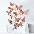 thumbnail image 1 of Clearance Wall stickers under $1,3D Hollow Butterfly Wall Stickers Home Decor Cardboard Butterfly Wall Stickers, 1 of 2