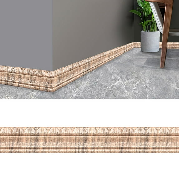 Clearance Wall stickers under $1,3D Selfadhesive Waterproof Pattern Wallpaper Border Wall Decor Removable Sticker