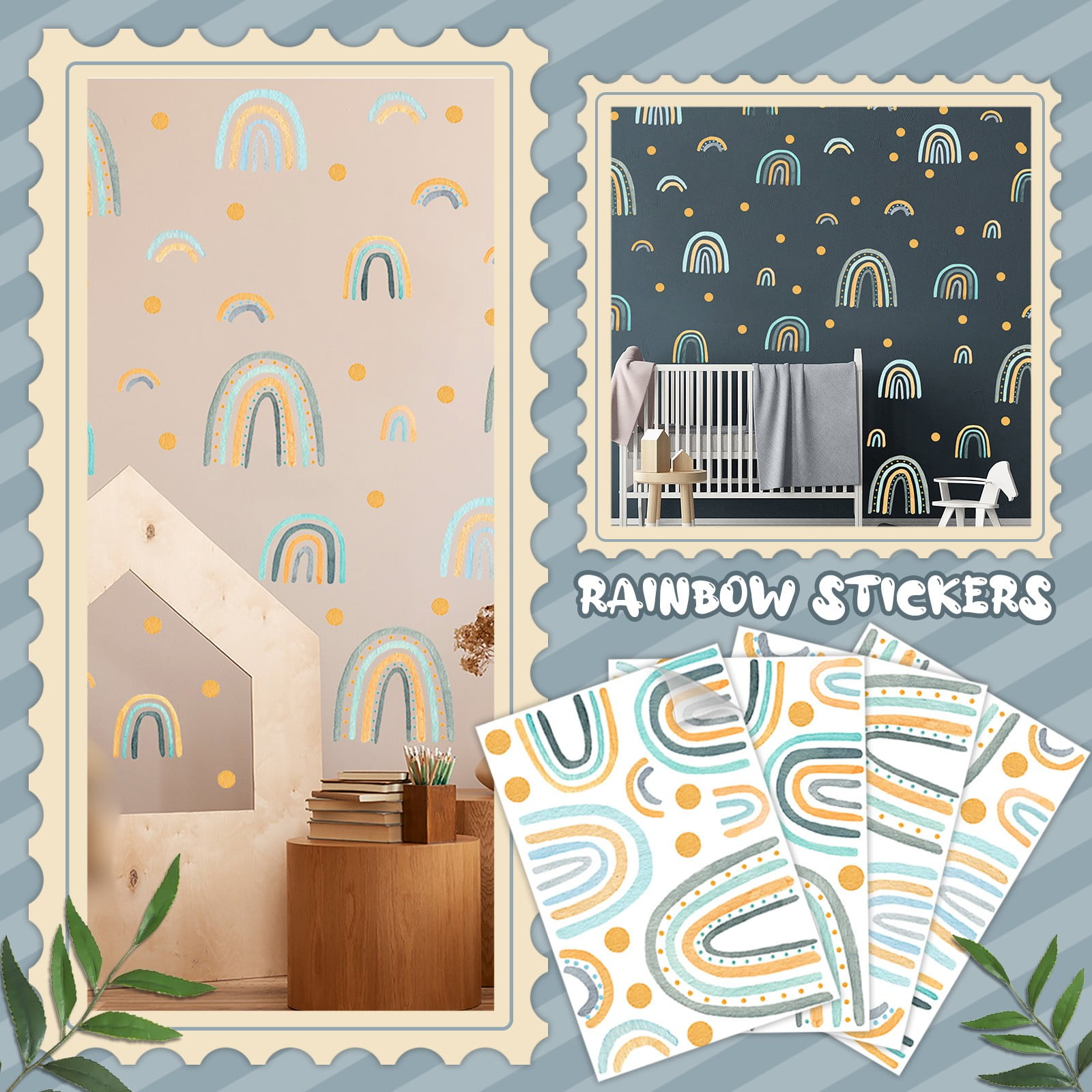 Clearance Wall stickers under 5 PVC Stickers Stickers Removable DIY