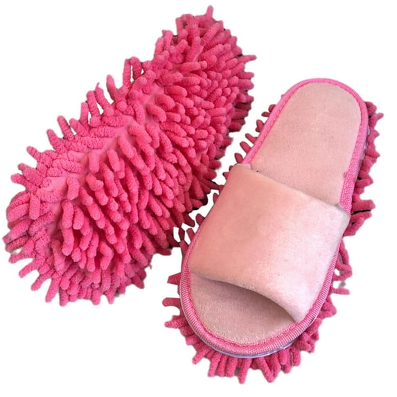 Clearance! Washable Microfiber Dust Mop Slippers Lazy Quick Cleaning Floor Cleaning C3N9