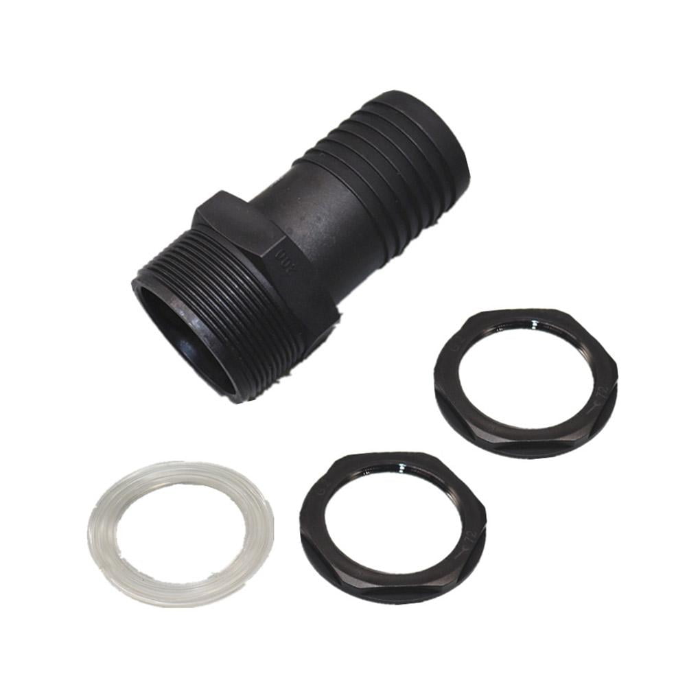 Clearance! Water Butt Tank Overflow Connector 1in + Washer & Nut Fits