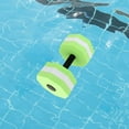 thumbnail image 1 of Hvmvliv Water Dumbbells for Pool Exercise 1Pc Foam Dumbbell Eva Barbell for Water Exercises Swimming Training Fitness for Water Aerobics Green A (1pc), 1 of 7