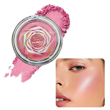 Clearance!Weaklki Highlighter Makeup,Highlighter Stick,Face Highlighter Palette 6 Colors Smooth Shimmer Highlighter Powder Palette Waterproof Longlasting Face Illuminator Highlighter Makeup(Hot Pink)